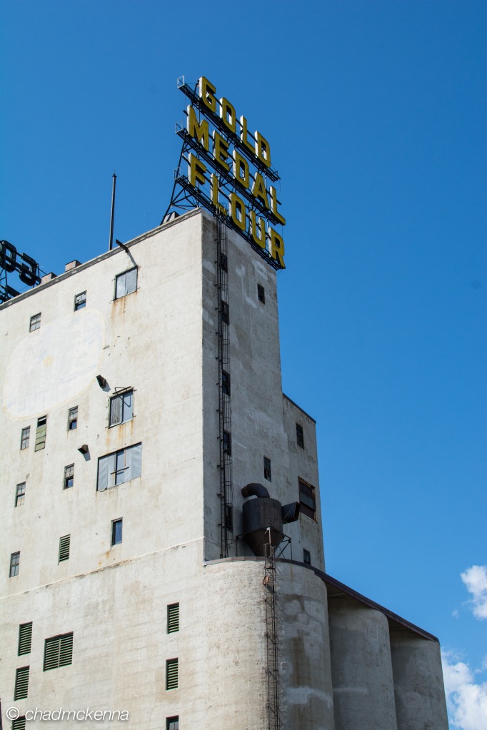 The old Gold Medal Flour plant